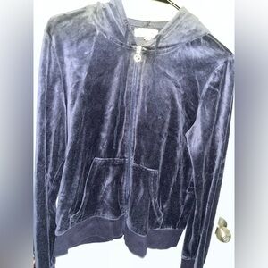 Juicy couture navy blue jacket